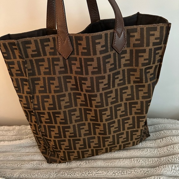 Fendi Zucca Shopper Tote | Like New | 100% Authentic - Picture 2 of 7